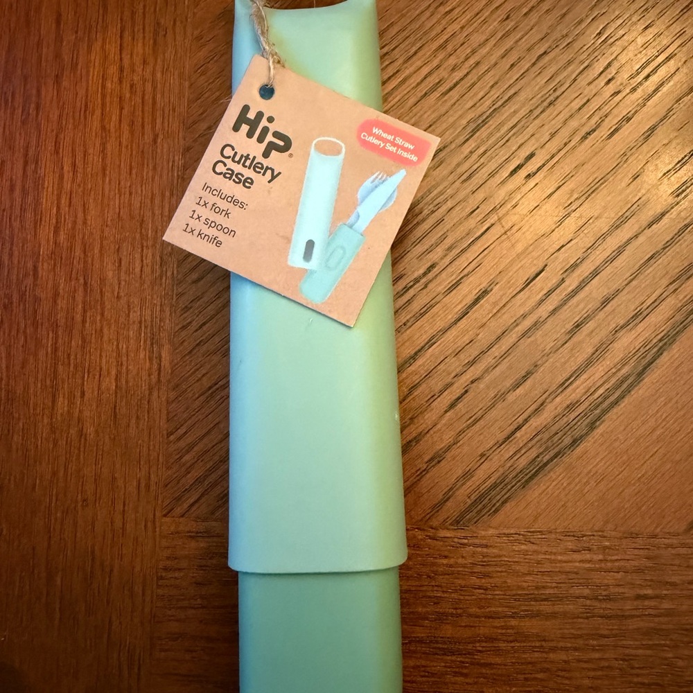 h.i.p. Green Cutlery Case